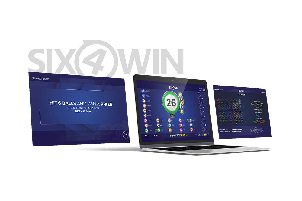 Six4Win lottery game platform with real-time results